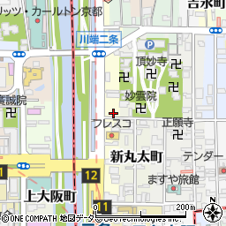 東洋昇降機株式会社今出川営業所周辺の地図
