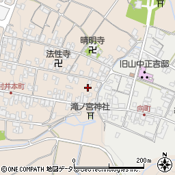 滋賀県蒲生郡日野町村井1330周辺の地図