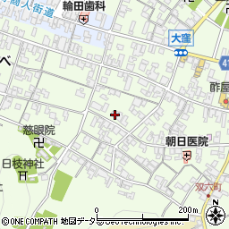滋賀県蒲生郡日野町大窪983周辺の地図