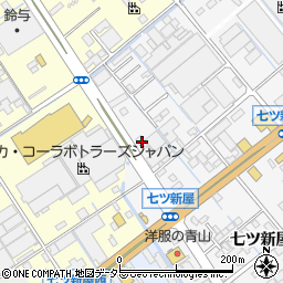甲子分店周辺の地図