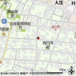 滋賀県蒲生郡日野町大窪692周辺の地図