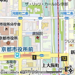 廣誠院周辺の地図