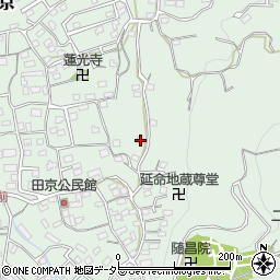 静岡県伊豆の国市田京507-4周辺の地図