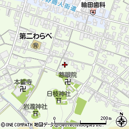 滋賀県蒲生郡日野町大窪1268周辺の地図