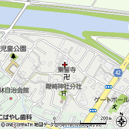 滋賀県草津市橋岡町165-1周辺の地図