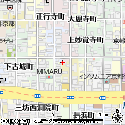 京都府信連新町寮周辺の地図