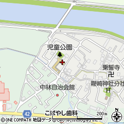 滋賀県草津市橋岡町201-1周辺の地図