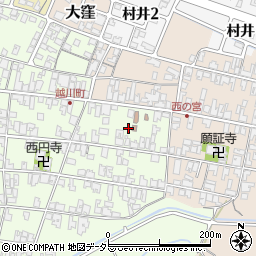 滋賀県蒲生郡日野町大窪641周辺の地図