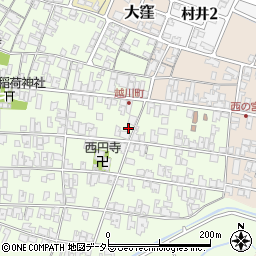 滋賀県蒲生郡日野町大窪667周辺の地図