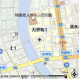 松浦砂利店周辺の地図