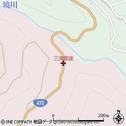 三津間渡周辺の地図