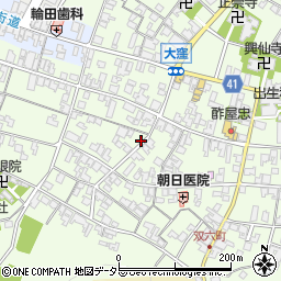 滋賀県蒲生郡日野町大窪768周辺の地図