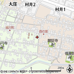滋賀県蒲生郡日野町大窪646周辺の地図