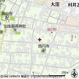 滋賀県蒲生郡日野町大窪688周辺の地図