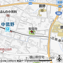 智福寺周辺の地図