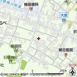 滋賀県蒲生郡日野町大窪981周辺の地図
