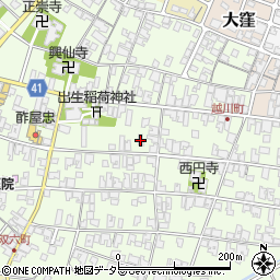 滋賀県蒲生郡日野町大窪699周辺の地図