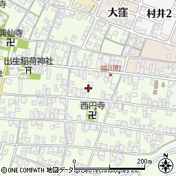 滋賀県蒲生郡日野町大窪687周辺の地図