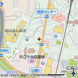 静岡県伊豆の国市田京164周辺の地図