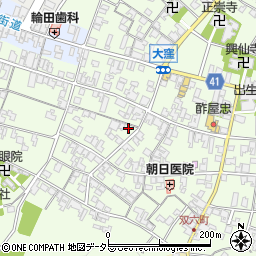 滋賀県蒲生郡日野町大窪769周辺の地図