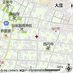 滋賀県蒲生郡日野町大窪693周辺の地図