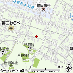 滋賀県蒲生郡日野町大窪1259周辺の地図
