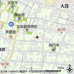 滋賀県蒲生郡日野町大窪700周辺の地図
