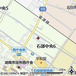日精工業株式会社　石部事業所周辺の地図
