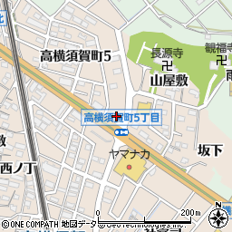 長楽東海店周辺の地図