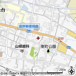 三十三銀行菰野中央支店周辺の地図
