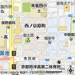 京都府京都市中京区西ノ京原町98周辺の地図