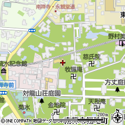 目黒雅叙園桜鶴苑周辺の地図