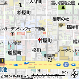 株式会社帝国興信所　京都相談室周辺の地図