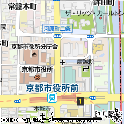 京都モーニングロータリークラブ周辺の地図