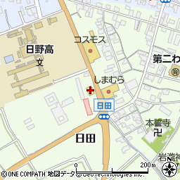 餃子の王将日野店周辺の地図