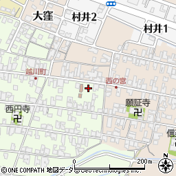 滋賀県蒲生郡日野町大窪644周辺の地図