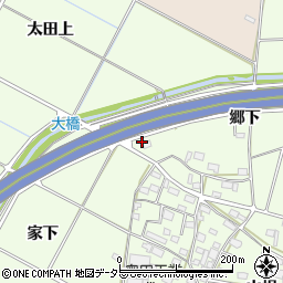 愛知県豊田市和会町郷下37周辺の地図