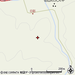 愛知県岡崎市切山町井戸入周辺の地図