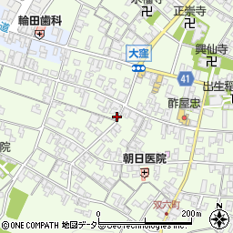 滋賀県蒲生郡日野町大窪758周辺の地図