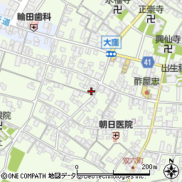 滋賀県蒲生郡日野町大窪790周辺の地図