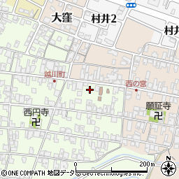 滋賀県蒲生郡日野町大窪639周辺の地図
