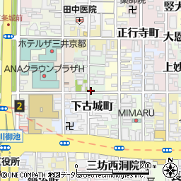京都二条城 フランス料理CHINON （シノン）周辺の地図