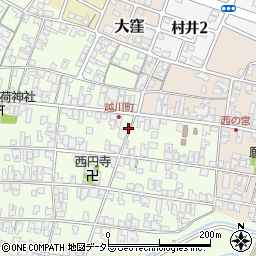 滋賀県蒲生郡日野町大窪631周辺の地図