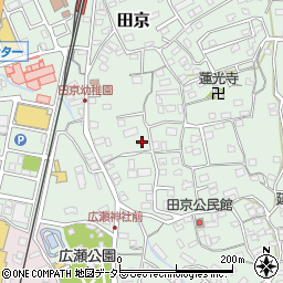 静岡県伊豆の国市田京339-5周辺の地図