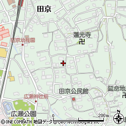 静岡県伊豆の国市田京536-3周辺の地図