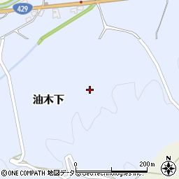 岡山県津山市油木下183周辺の地図