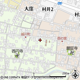 滋賀県蒲生郡日野町大窪638周辺の地図