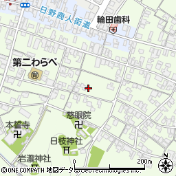滋賀県蒲生郡日野町大窪1262周辺の地図