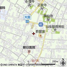 滋賀県蒲生郡日野町大窪738周辺の地図
