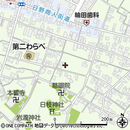 滋賀県蒲生郡日野町大窪1266周辺の地図